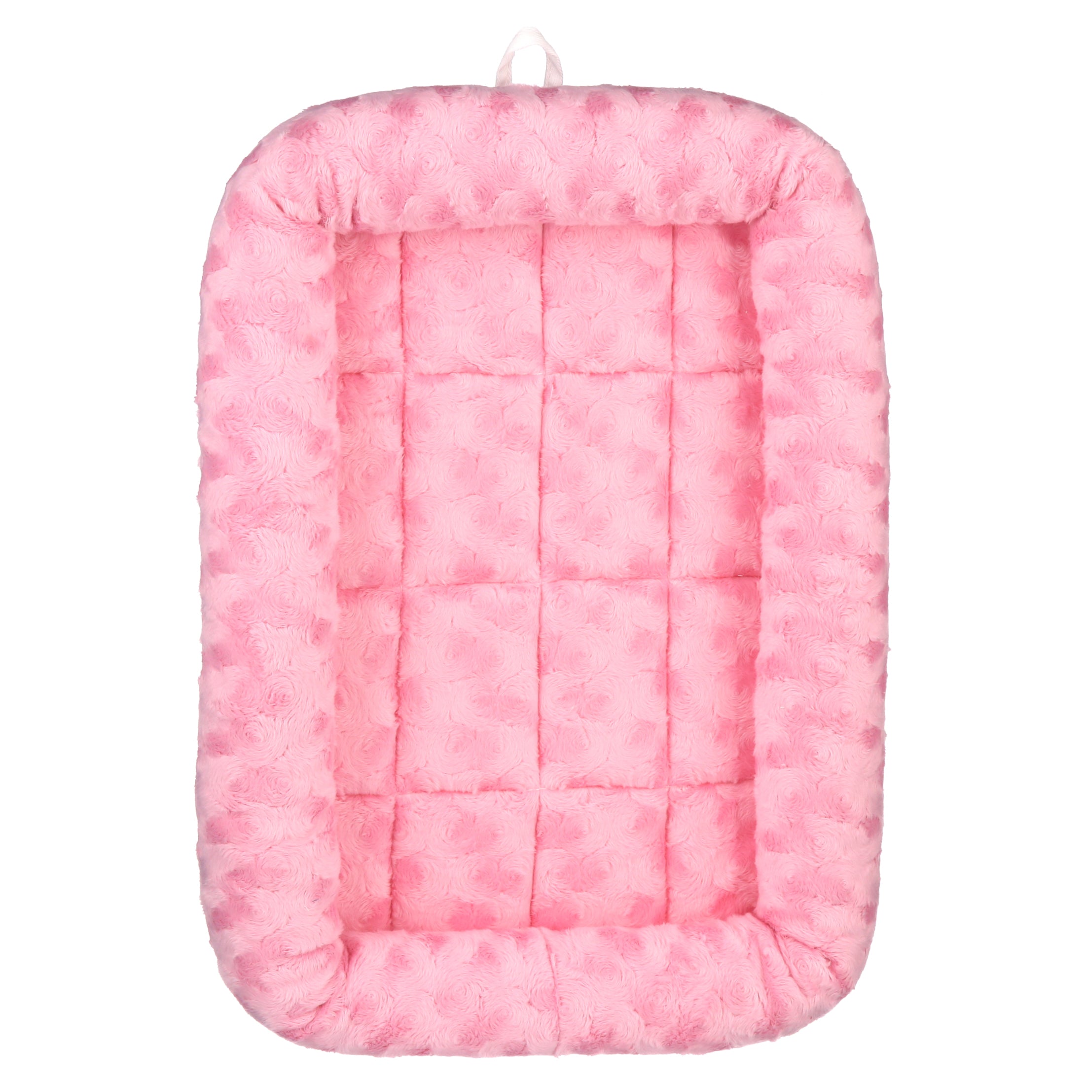 MidWest QuietTime Pet Bed & Dog Crate Mat, Pink 18"