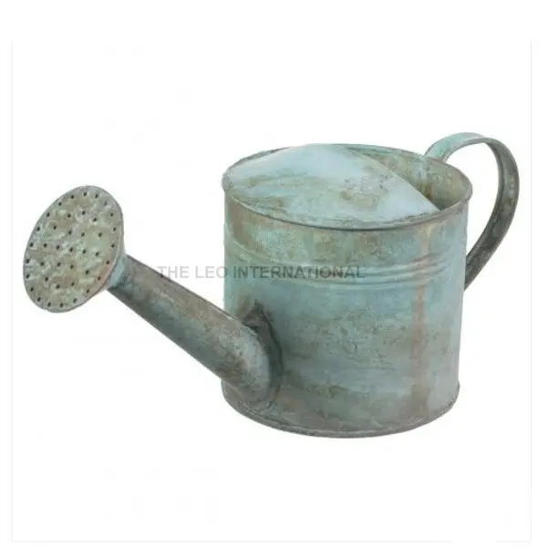 modern gardening plant water pot antique black water cans decorative water cane steel water cane metal water cane