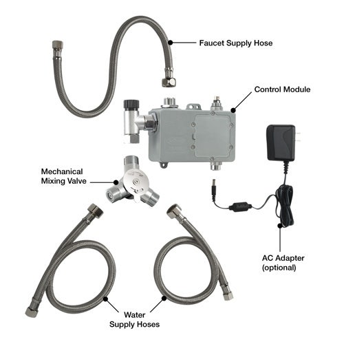 Krowne 16-197 - Krowne Royal Series Electronic Faucet - Deck Mount - 4