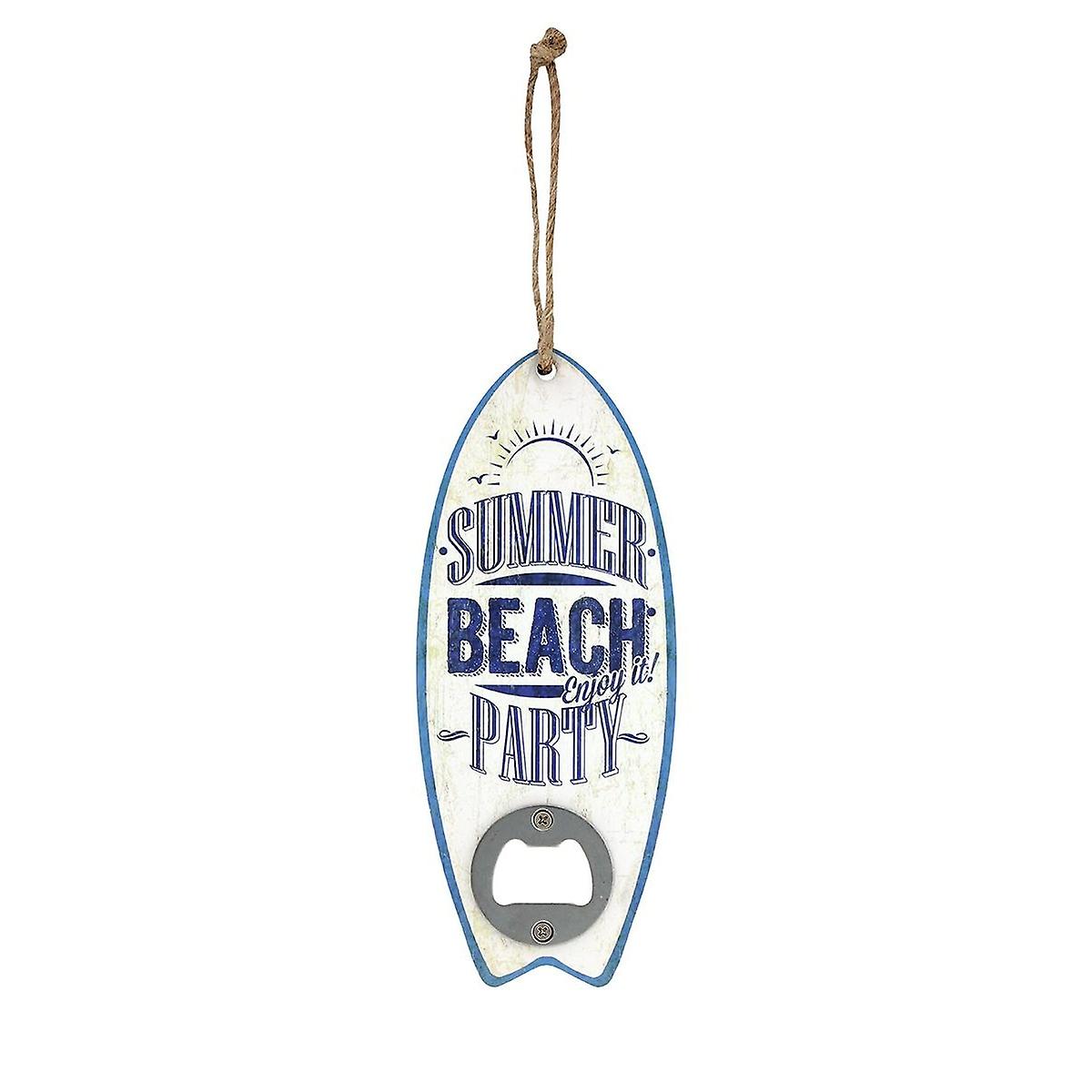 Grindstore Summer Beach Party Surf Board Shaped Bottle Opener