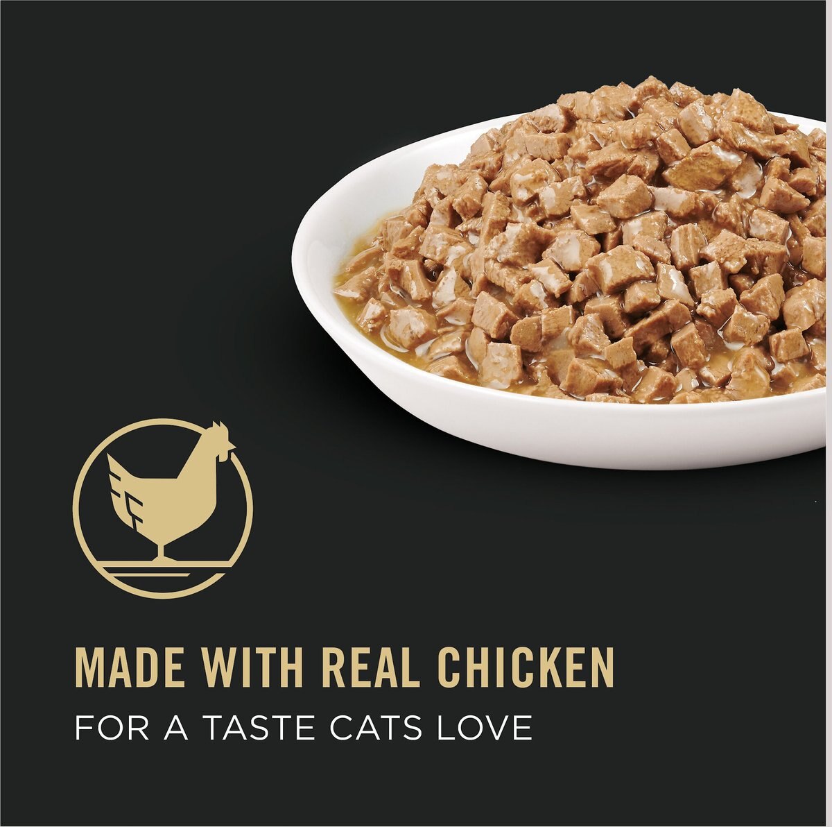 Purina Pro Plan Gravy Chicken Entrée Urinary Health Tract Cat Food