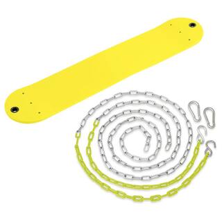 Swingan Machrus Swingan Belt Swing For All Ages Vinyl Coated Chain Yellow SW27VC-YL