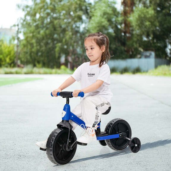 Costway 03126745 4 in 1 Kids Training Bike Toddler...