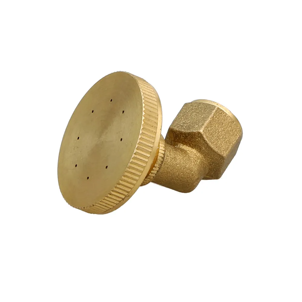 360 adjustable brass water mist sprayer nozzle