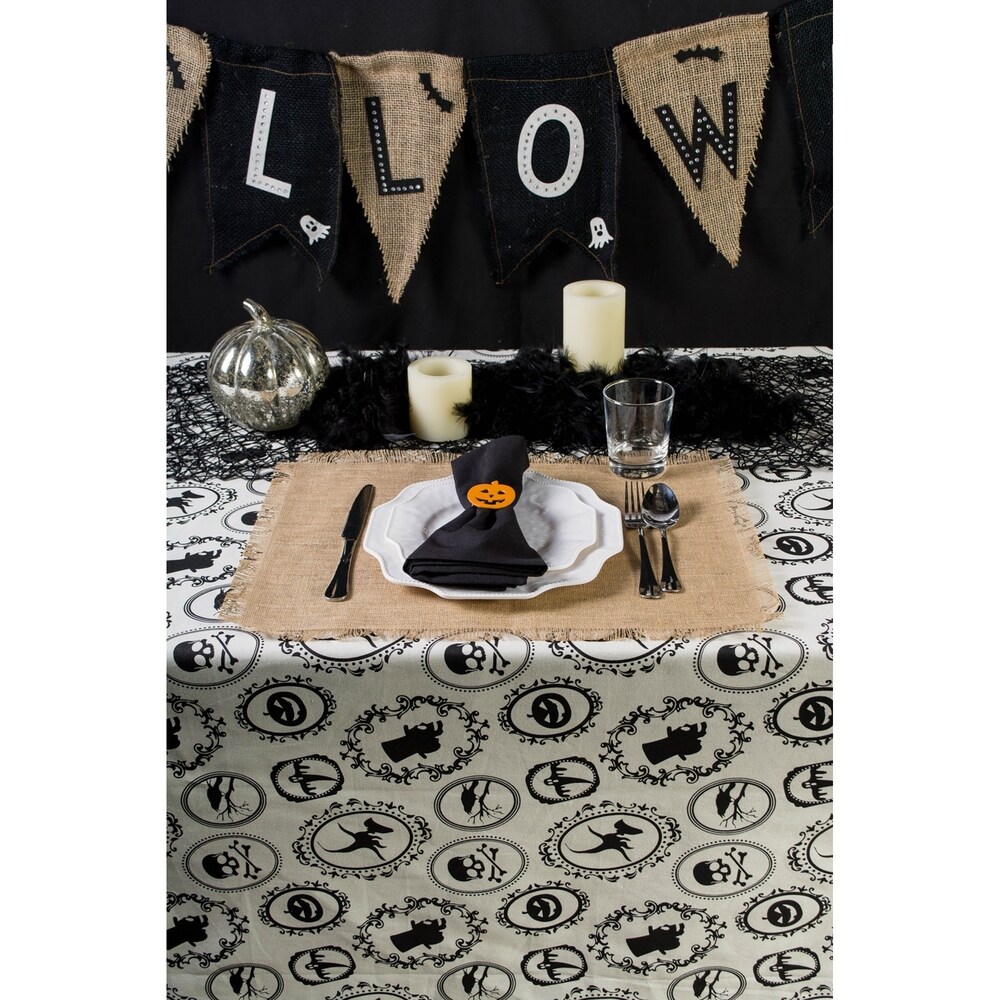 DII Haunted House Table Runner