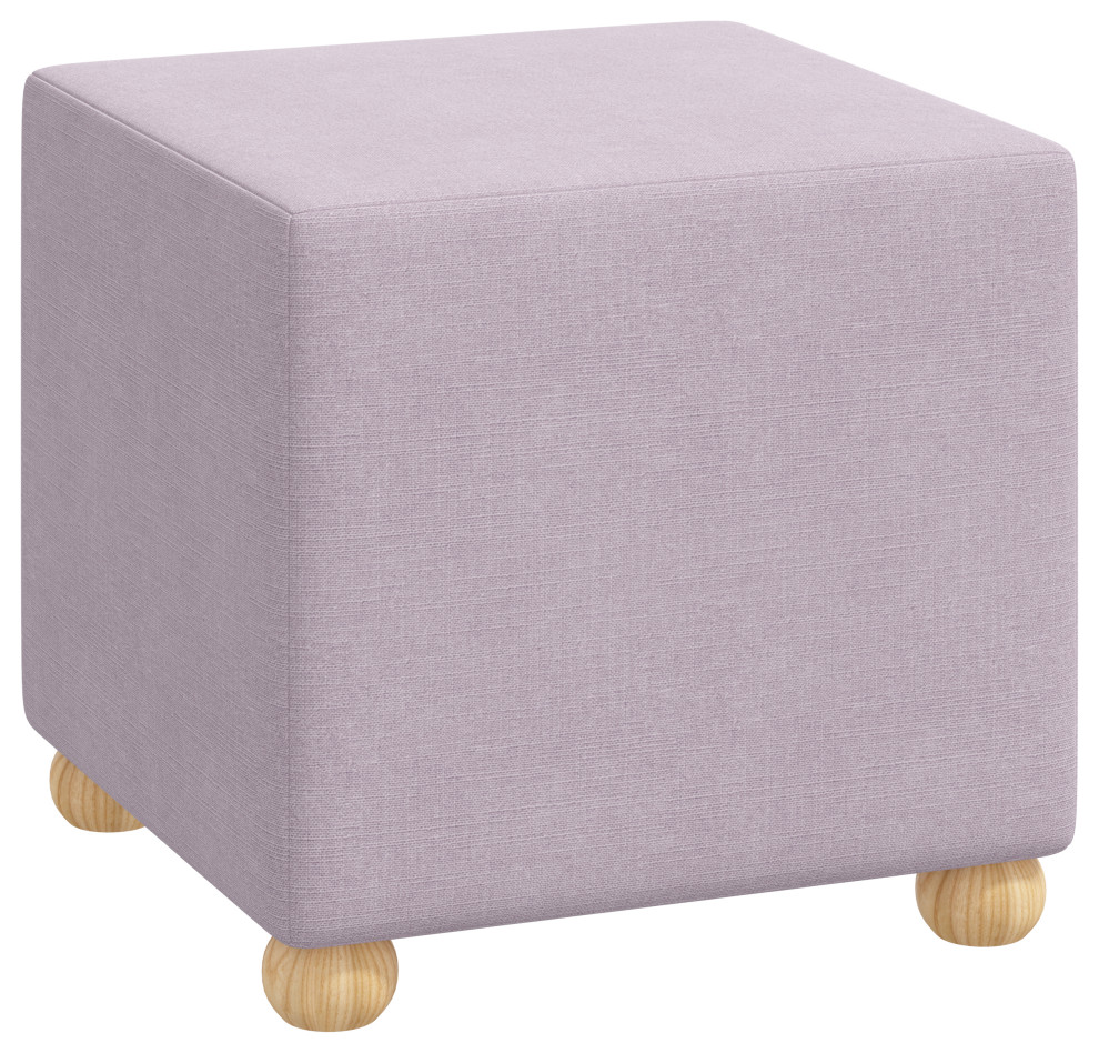 Ottoman  Linen   Traditional   Footstools And Ottomans   by Skyline Furniture Mfg Inc  Houzz