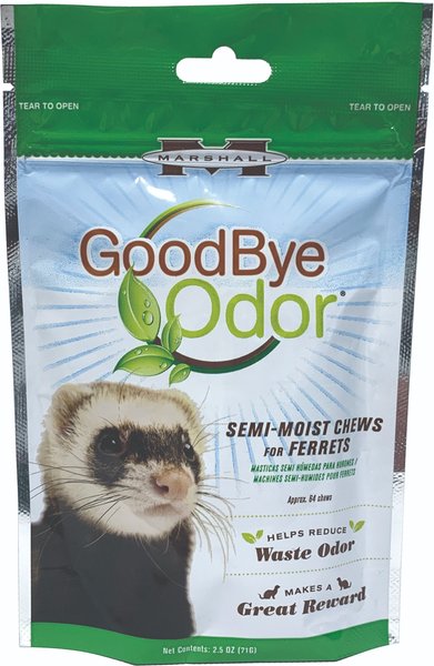 Marshall Goodbye Odor Ferret Semi-Moist Treats