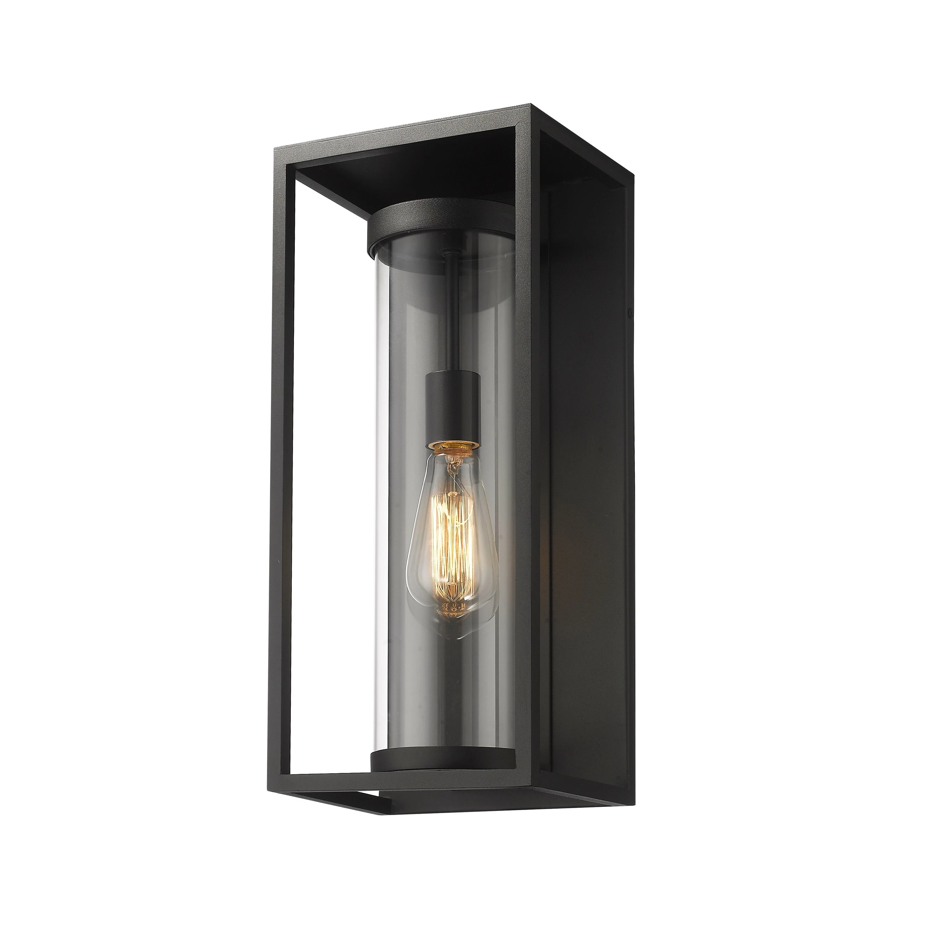 Dunbroch 1 Light Outdoor Wall Sconce - Black Shopping - The Best Deals on Outdoor Wall Lanterns | 35567590