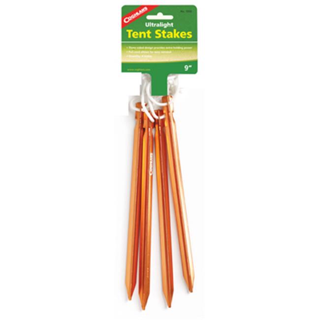 Coghlans 1000 Anodized Aluminum Tent Stake - Orange