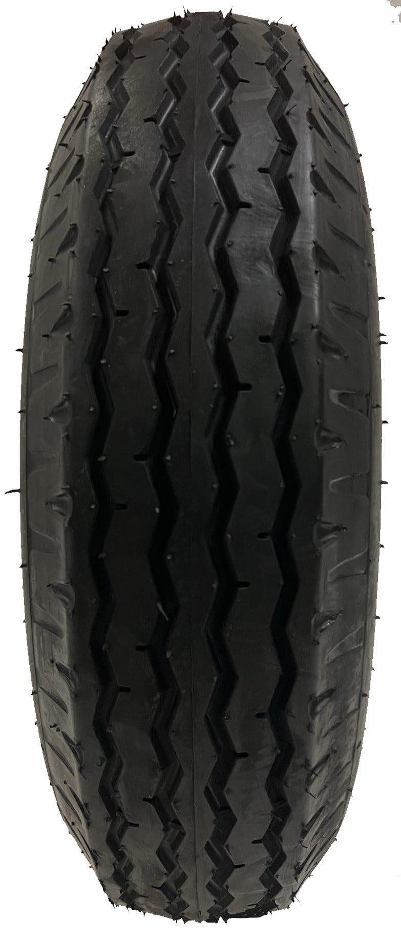 2-Pk Mounted Trailer Tire Rim Homaster 8-14.5 LRG 14.5 in. Demountable Rim Wheel