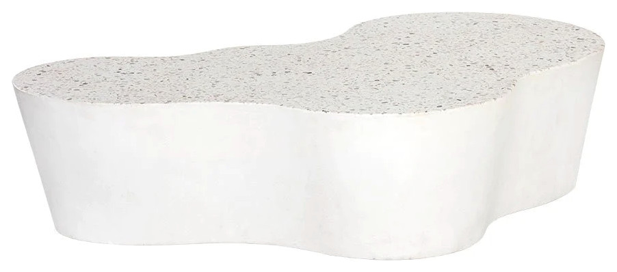 Mahler Coffee Table   Terrazzo   Transitional   Coffee Tables   by Rustic Home Furniture Deco  Houzz
