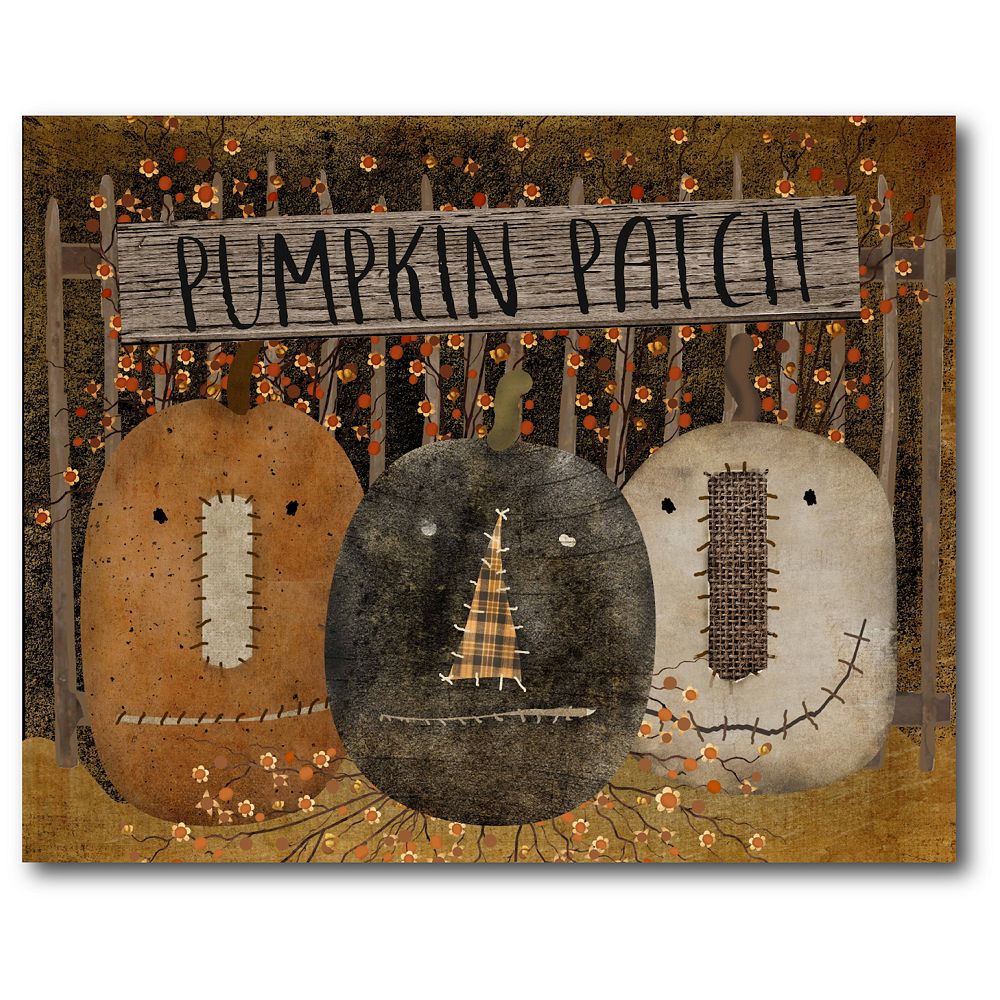 Courtside Market Pumpkin Patch Canvas Wall Art