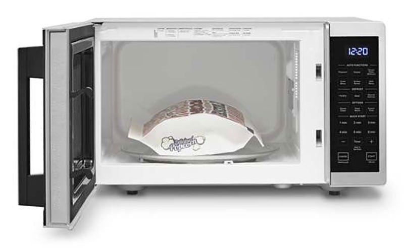 Whirlpool 0.9 Cu. Ft. Heritage Stainless Steel Countertop Microwave