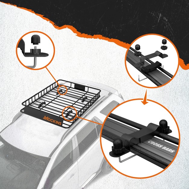 Rustproof Roof Rack 35 50 quot Extendable Length