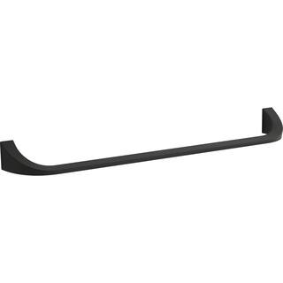 KOHLER Katun 24 in. Towel Bar in Matte Black K-R26117-BL