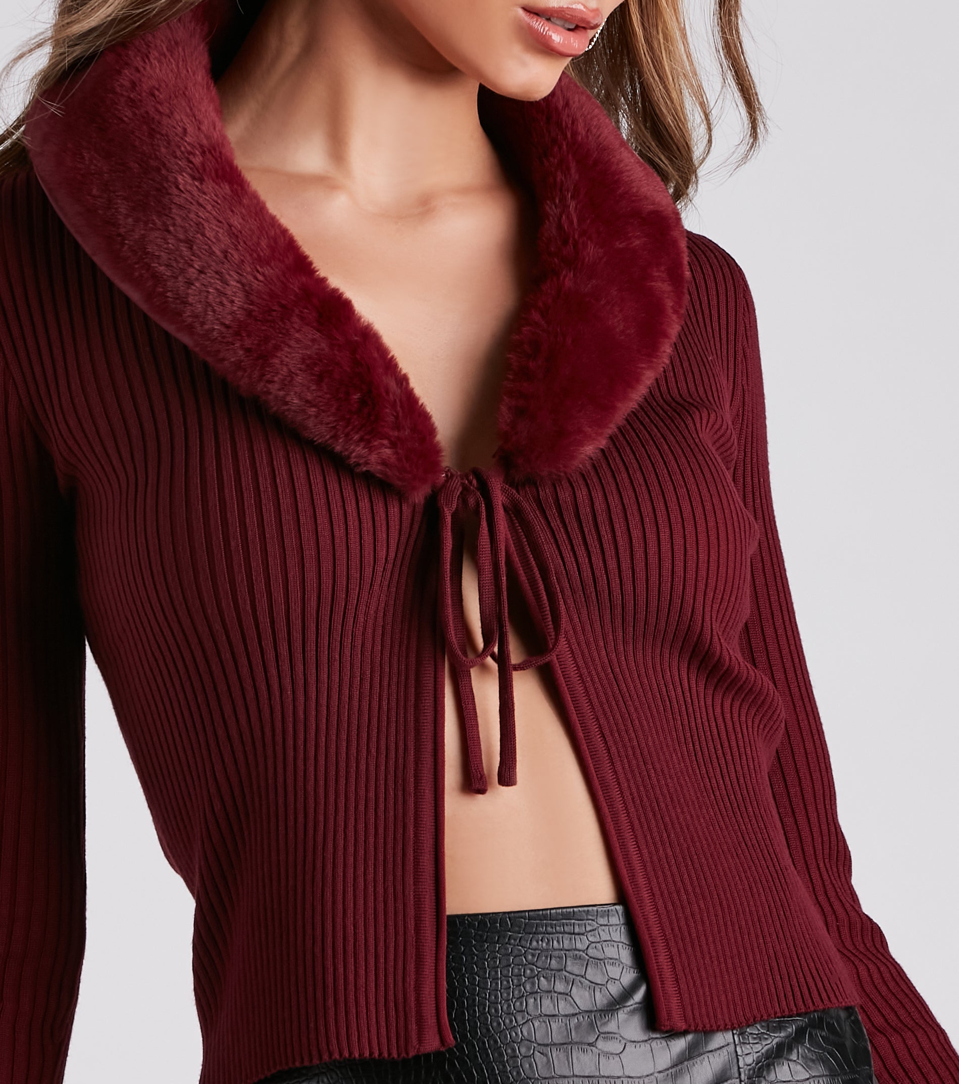 Major Trendsetter Faux Fur Sweater