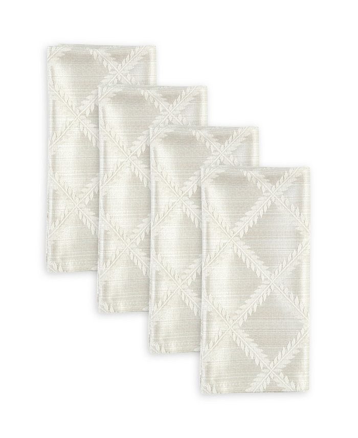 Lenox Laurel Leaf Set 4 Napkins 19 x 19