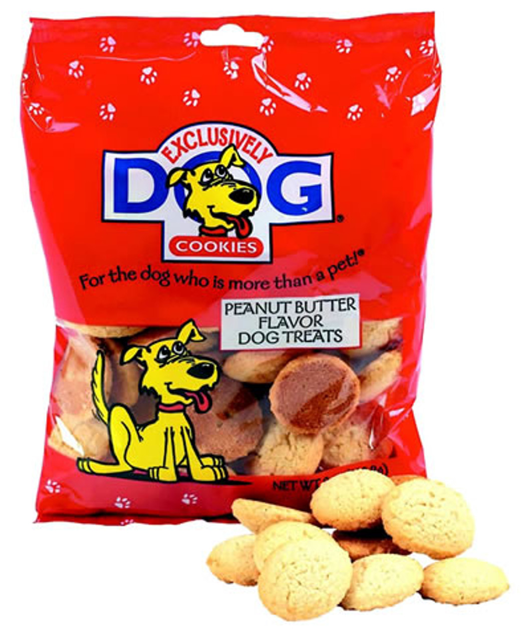 Exclusively Dog Peanut Butter Cookies， 8 Ounce