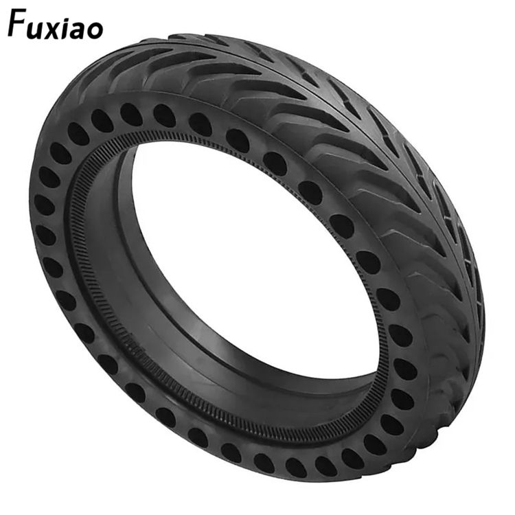 Fuxiao 8 1/2*2 Xiaomi Mi Essential Electric Scooter Honeycomb Tubeless Tire Rubber 8.5 Inch Non Pneumatic Solid Tyre Spare Parts