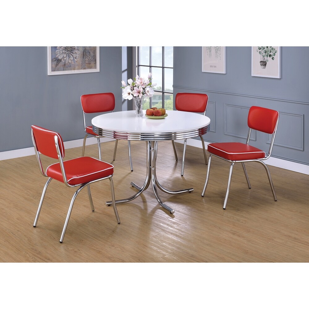 Farwest Open Back Dining Chairs (Set of 4)