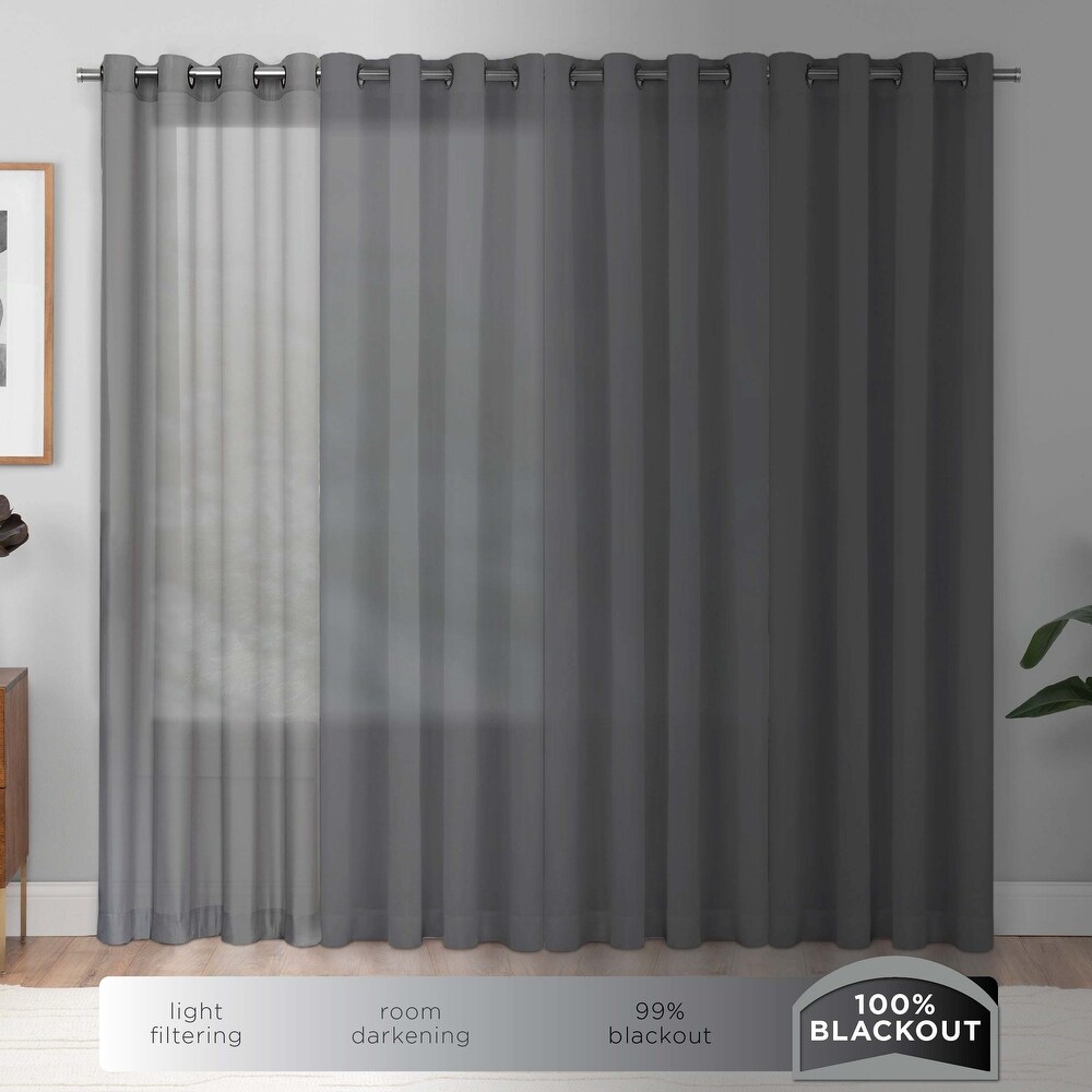 Eclipse Martina Medallion Absolute Zero Max Blackout Window Panel