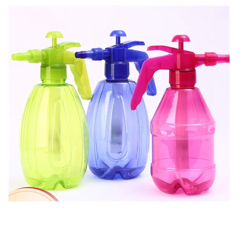 Gardening Water Pressure Sprayer Colorful Watering Water Can 1.2 Liter Hand Pump Garden Plastic Trigger Sprayer Bottle