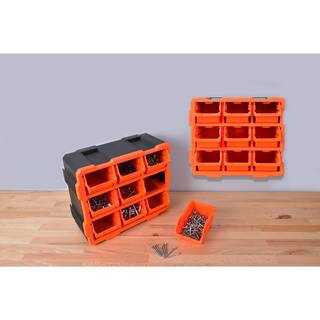 TACTIX 9 Small Parts Organizer with Bin Storage 320676