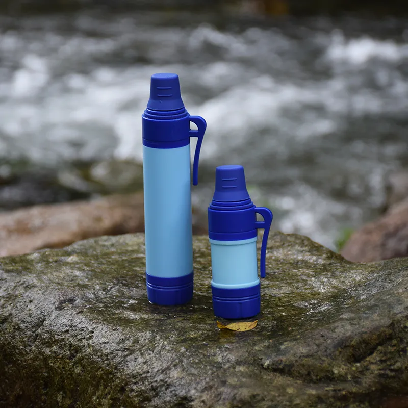 Lightweight Personal Water Filter For Hiking Camping Travel 40g Life Water Filter Straw