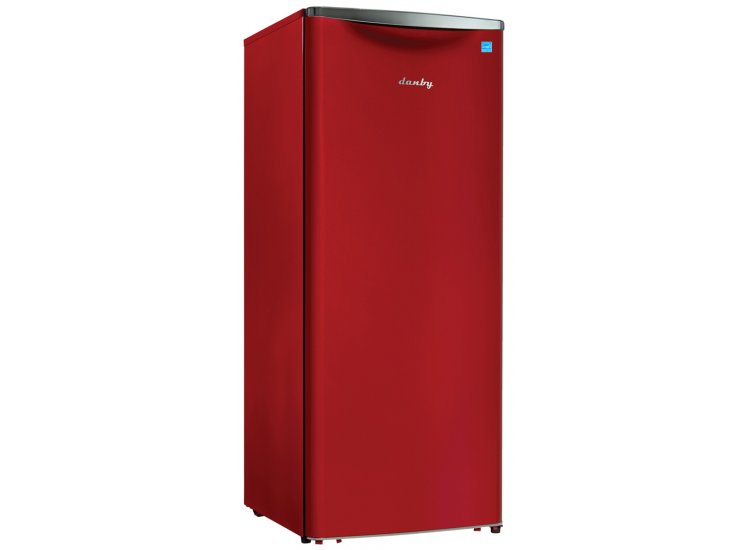 Danby Contemporary Classic 11 Cu. Ft. Red Apartment Size Refrigerator