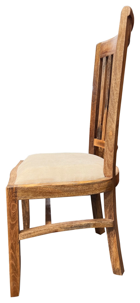 Slat Back Dining Chair   Rustic   Dining Chairs   by Rustic Home Interiors  Houzz