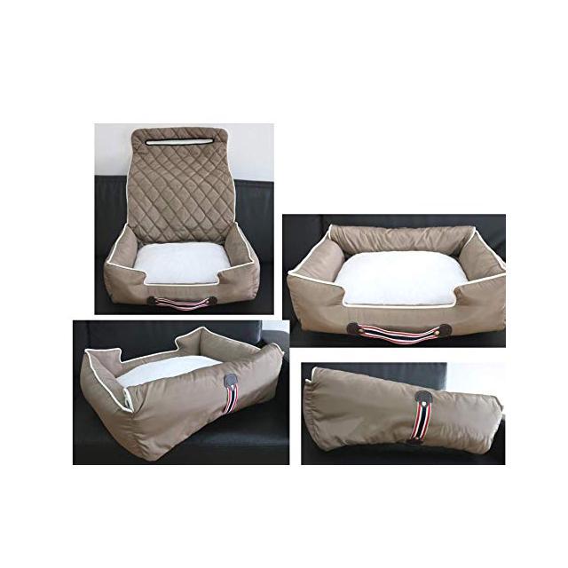 Seat Armour PET2G100T Komfort2Go Tan Car Pet Bed and Seat Cover