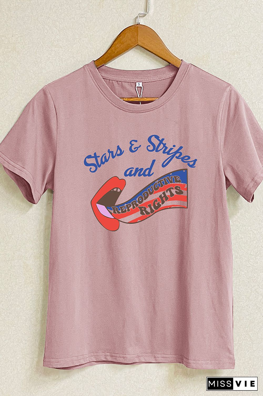 Stars Stripes And Reproductive Rights Graphic Tee Wholesale