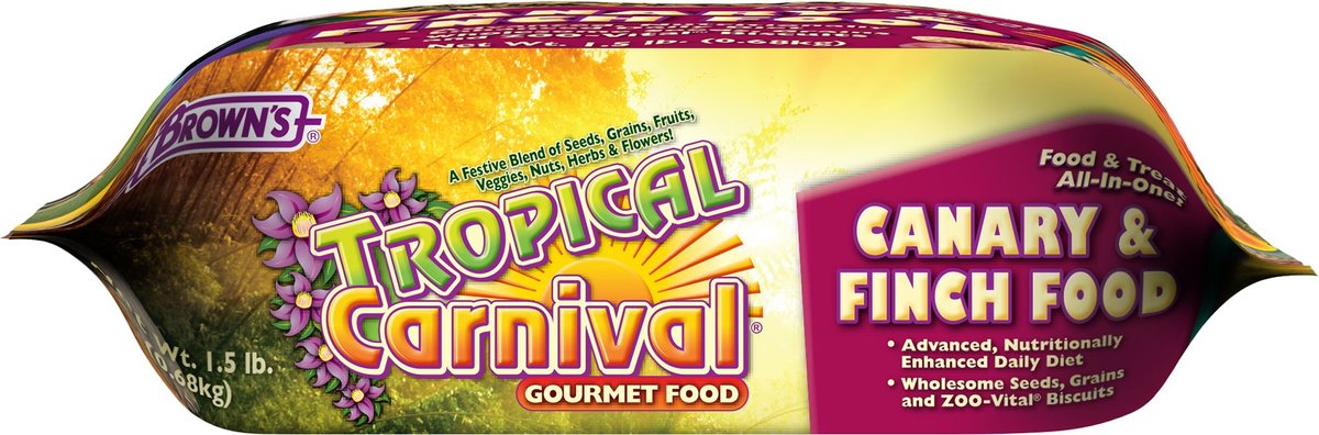 Brown's Tropical Carnival Canary and Finch Food