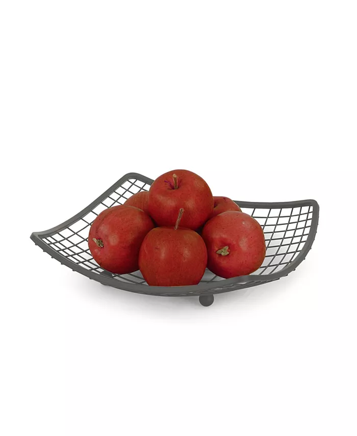 Spectrum Diversified Plaid Fruit Bowl