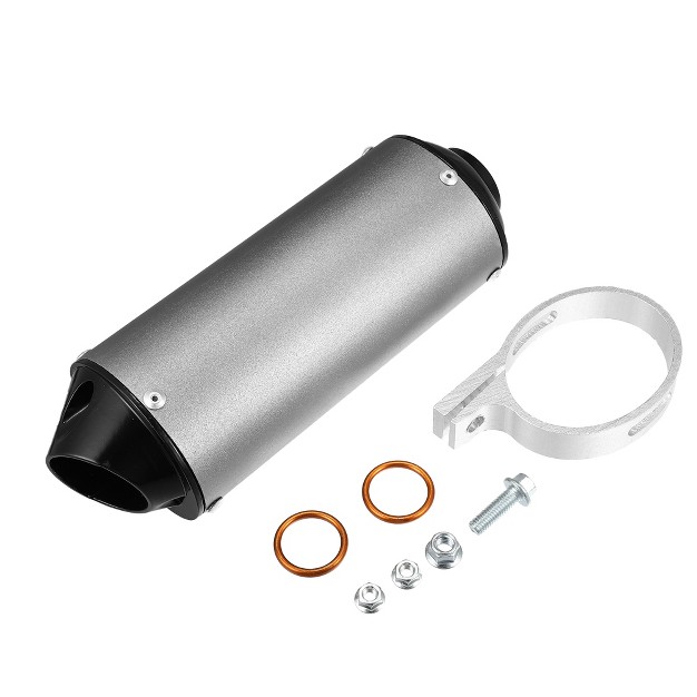 Unique Bargains Motorbike Atv Muffler Exhaust Pipe System Assembly Kit 1 Set