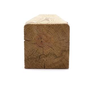 ProWood 6 in. x 6 in. x 12 ft. #2 Ground Contact Pressure-Treated Timber 288794