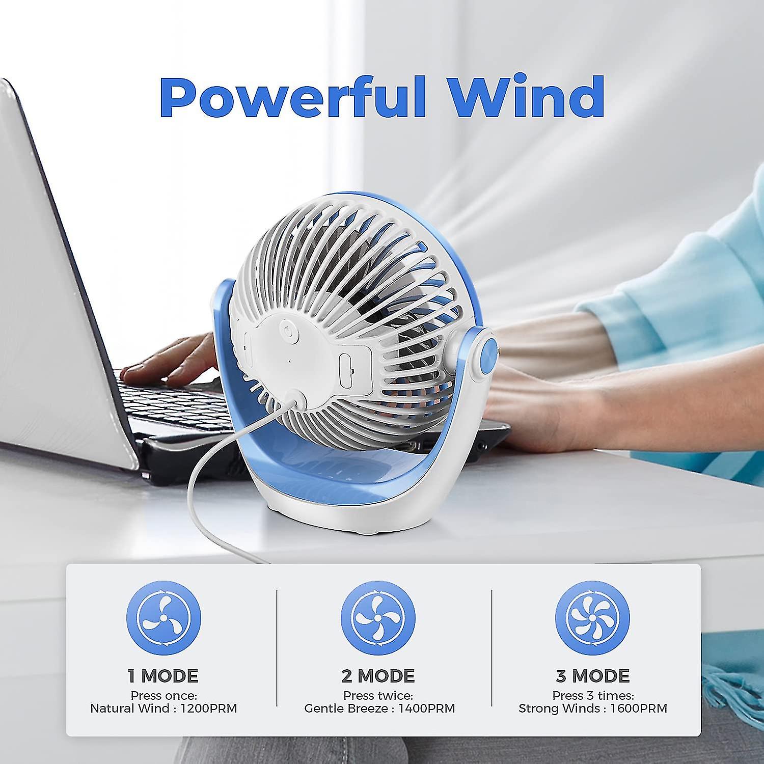 Camping Office Desktop Small Fan Mini Outdoor