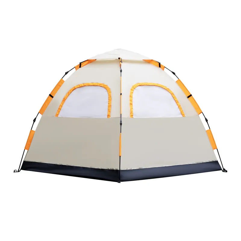 3 6 person Dome family tent with free logo for camping Hiking fishing outdoor four season tent