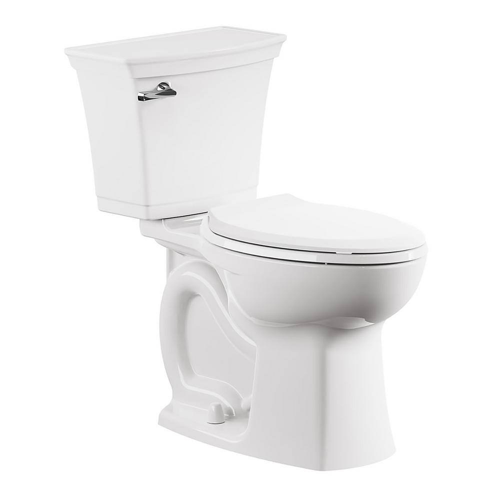 American Standard Rumson 2-Piece 1.28 GPF Single Flush Elongated Toilet in White Seat is Included 719AA101.020🎉Limited Time Offer🎉