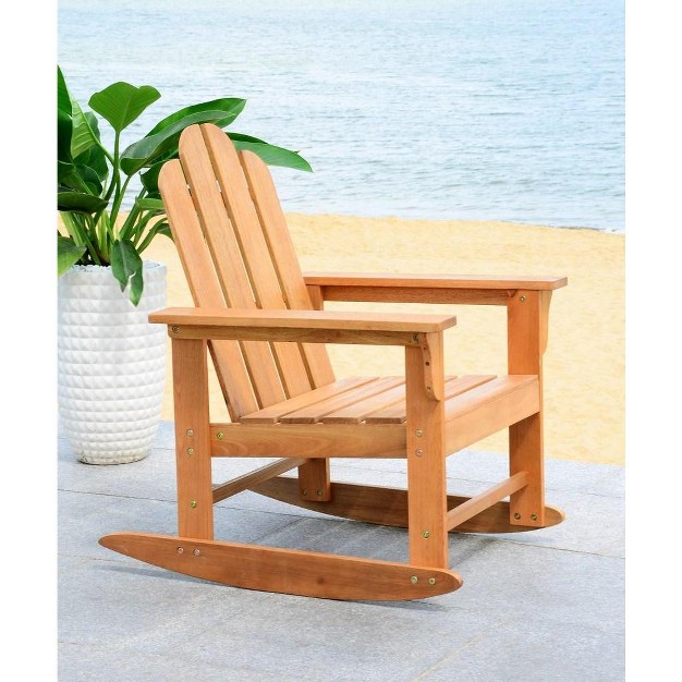 Moreno Rocking Chair Natural Safavieh