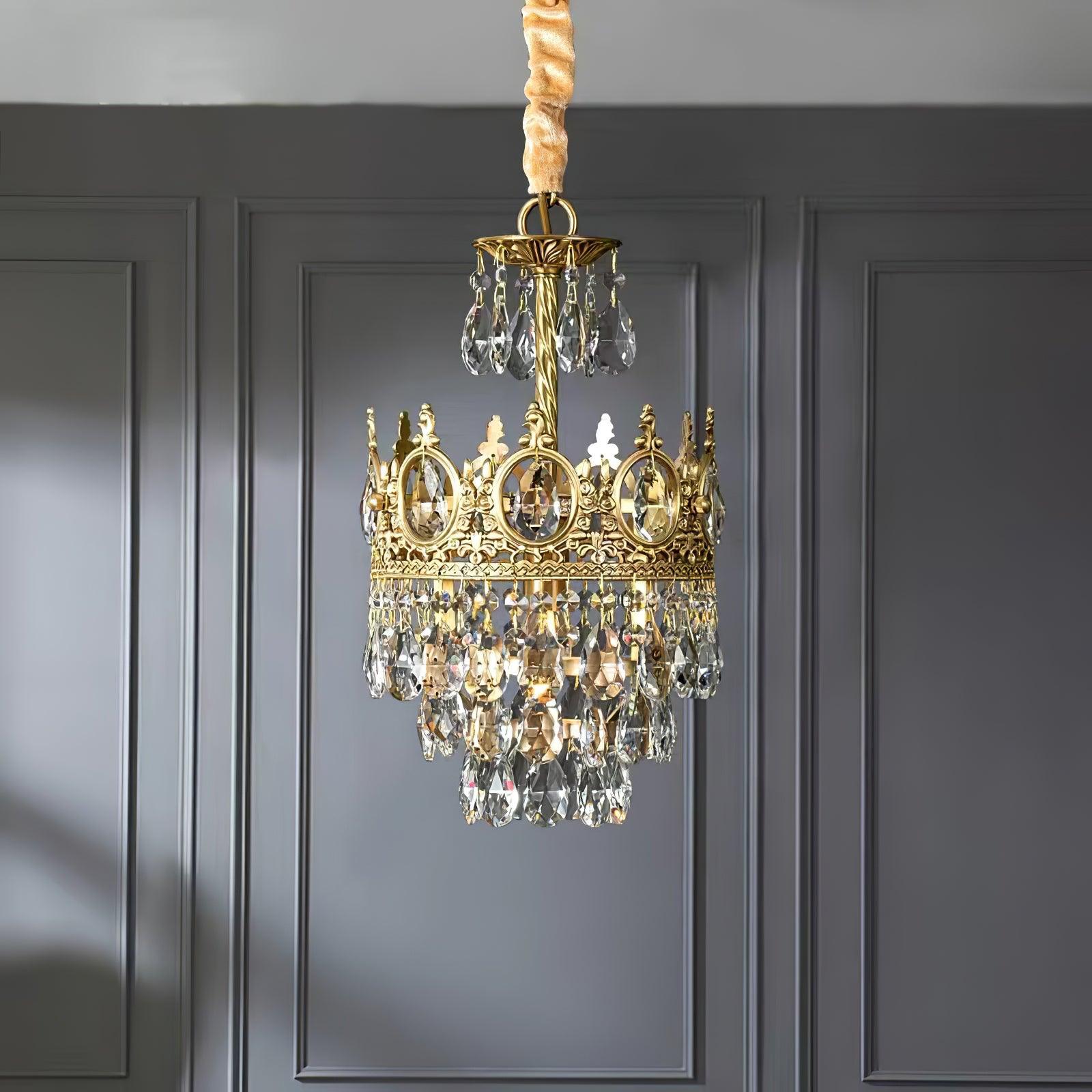 Vintage Crystal Chandelier