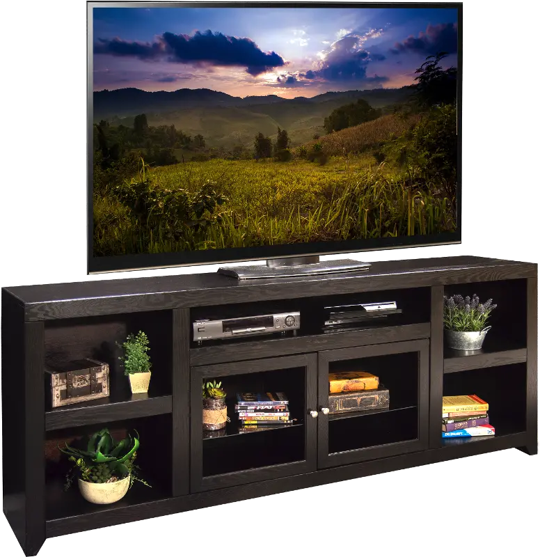 Skyline Mocha Brown 85 TV Stand