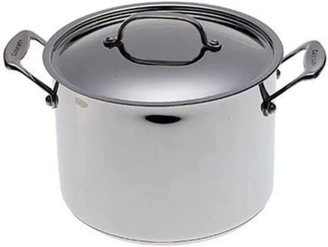 Cuisinart 766-24 Chef's Classic 8-Quart Stockpot with Cover， Stainless Steel