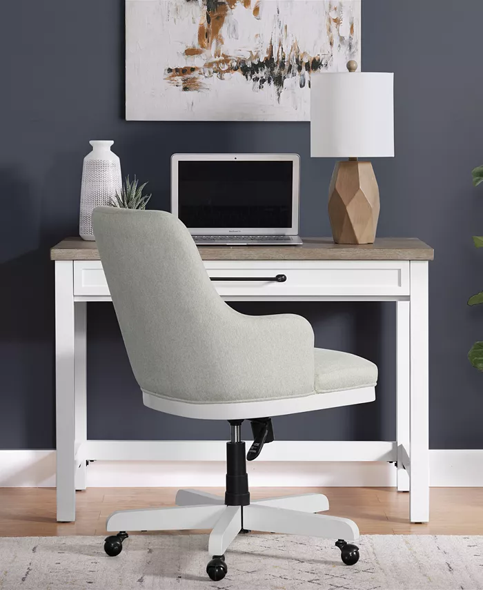 Furniture Finn 36 Polyester Upholstered Desk Chair