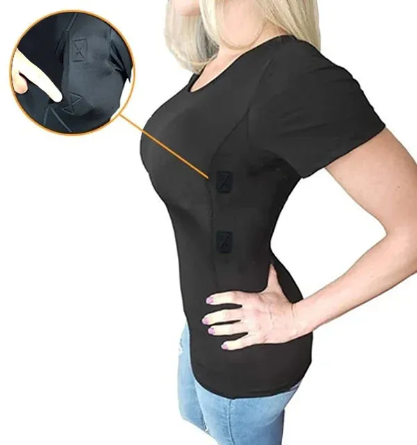 🔥   49% OFF-MEN/WOMEN'S CONCEALED LEATHER HOLSTER T-SHIRT (BUY 2 FR