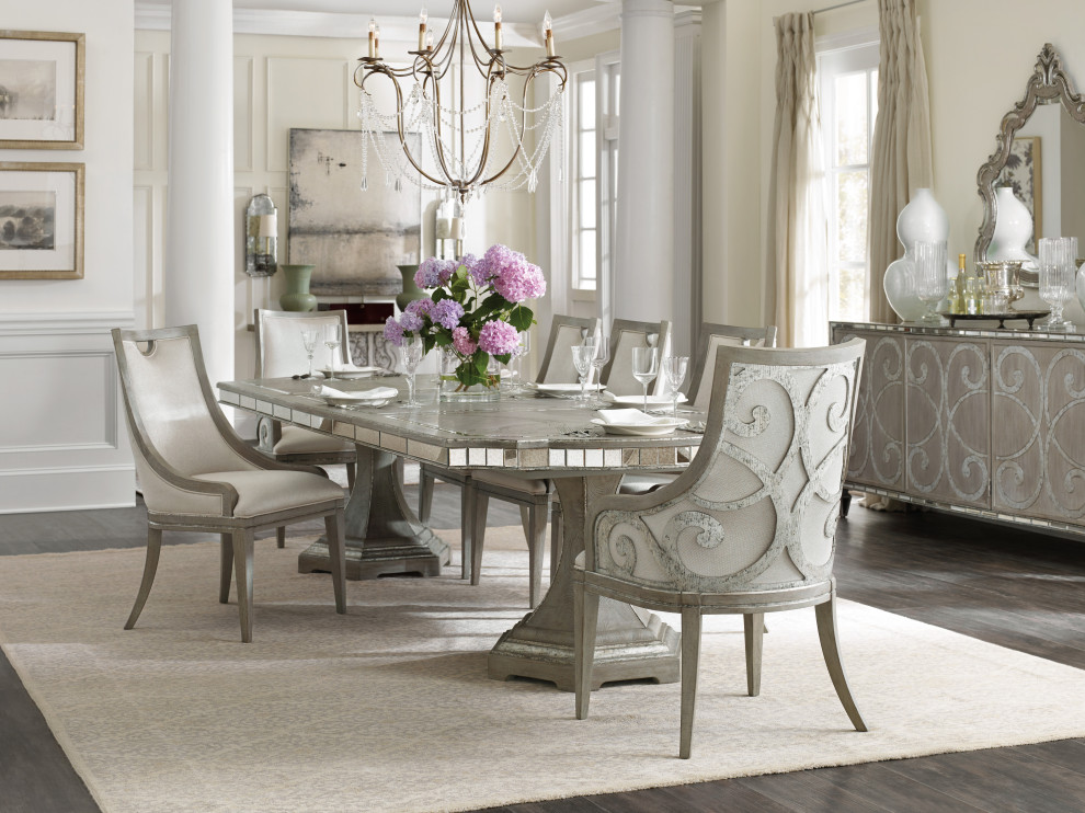 Sanctuary Upholstered Side Chair   French Country   Dining Chairs   by Hooker Furniture  Houzz