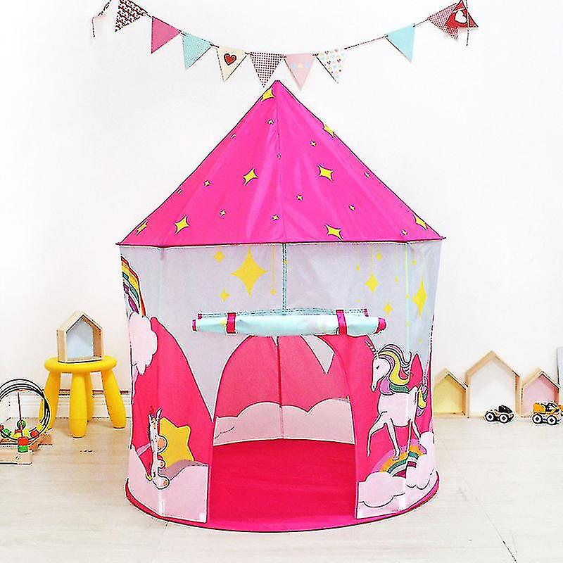 1set Pattern Tent Toy Home Foldable Tent Portable Tent Tent Indoor Play Owed Play For Home Kids