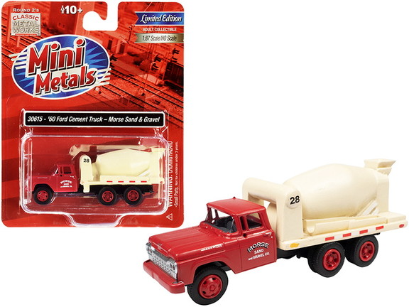 Classic Metal Works 30615  1960 Ford Cement Mixer ...