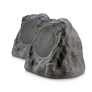 SOUND PRO SoundPro by NAXA Dual Bluetooth Outdoor Rock Landscape Speakers SPS-2000-GS