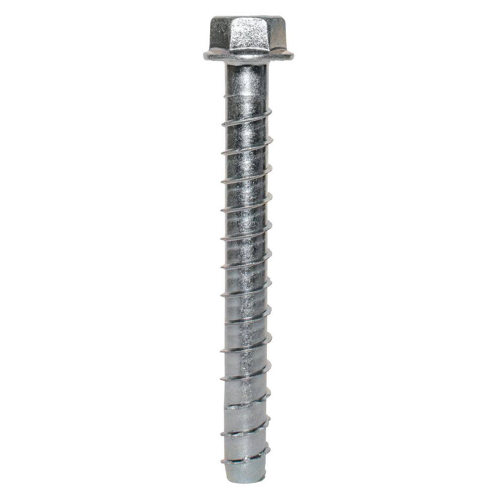 Simpson Strong-Tie Titen HD 58 in. x 6 in. Zinc-Plated Heavy-Duty Screw Anchor THDB62600HF1